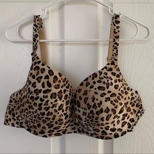 Leopard print bra